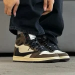 ایر جردن ترویس اسکات ساقدار قهوه ای